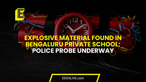Police said that they found gelatin sticks, detonators and other explosive substances.