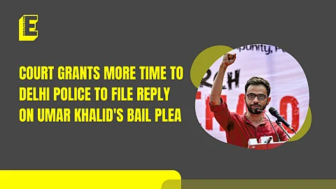 This is Umar Khalid's second time applying for bail.