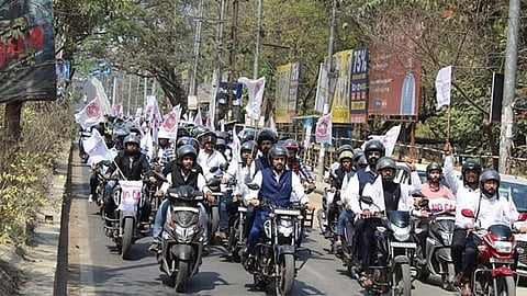 All Assam Students' Union, 30 other ethnic groups stage anti-CAA protests ahead of PM Modi's visit
