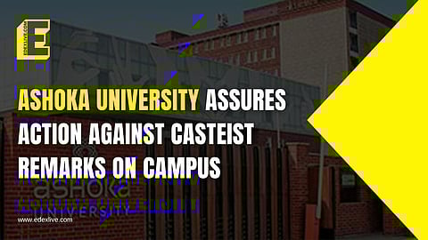 Ashoka University assures action to ensure peace & harmony