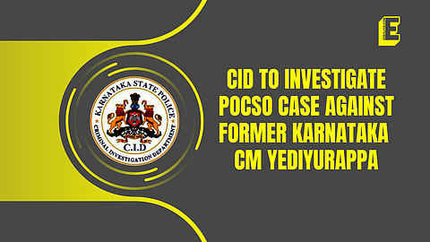 Yediyurappa is under investigation for allegedly sexually assaulting a minor girl.