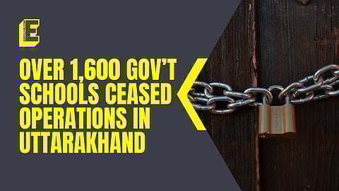 Nearly 3,600 schools in the state are on verge of closure.