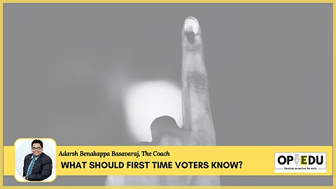 Coach Adarsh Adarsh Benakappa Basavaraj on voting for first time