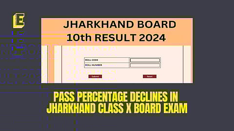 Pass percentage declines in Jharkhand Class X Board Exam