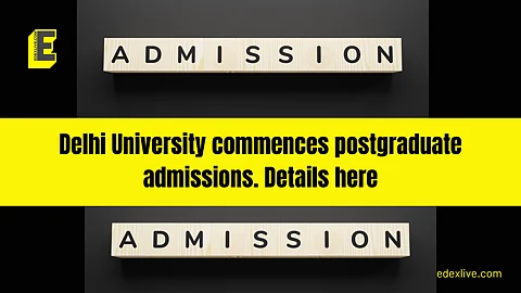 Delhi University PG Admissions