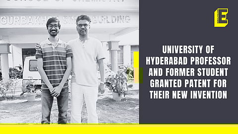 Professor Rajadurai Chandrasekar and his former PhD student, Dr Vuppu Vinay Pradeep.