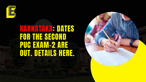 Karnataka PUC Exam-2