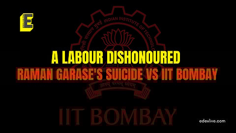 Raman Garase, a manual labour took his life on May 1, 2024