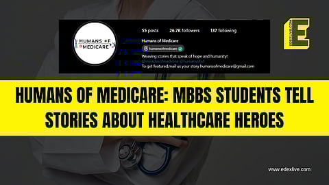 The instagram page has over 50 inspiring stories of healthcare professionals