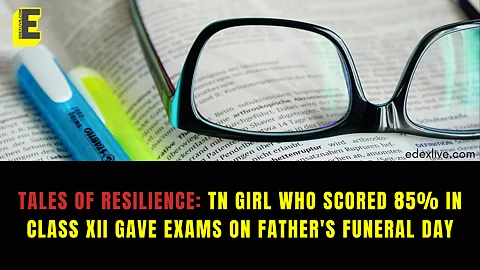 Tamil Nadu girl scored 85% amidst hardships
