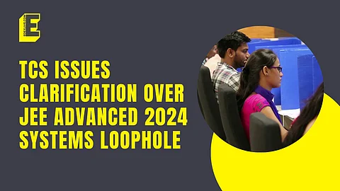 TCS issues clarification over JEE Advanced 2024 systems loophole
