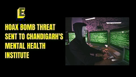 A Chandigarh police official said they cordoned off the area and thoroughly searched the premises of the mental health institute