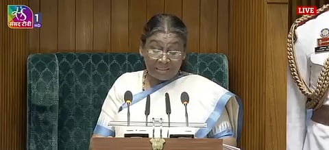 President Murmu in Lok Sabha
