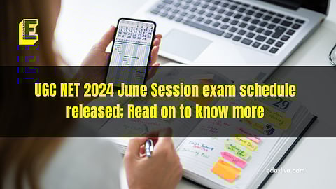 According to an official notice, the UGC NET June 2024 exam will be held on June 18