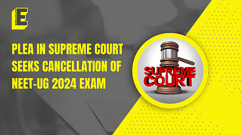 Recently, the apex court denied a stay on the declaration of the result of the NEET-UG exam