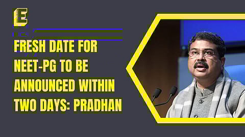 Fresh date for NEET-PG to be announced within two days: Pradhan