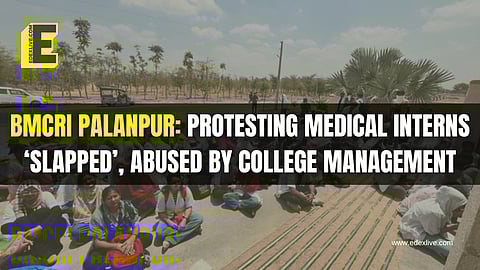 Protest by medical interns started yesterday, May 31