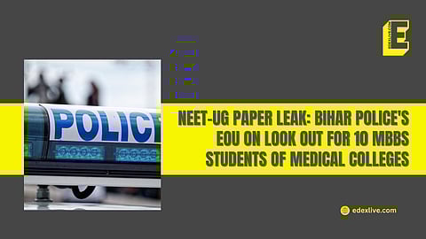 NEET UG paper leak updates