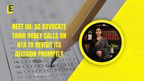 NEET UG: SC Advocate Tanvi Dubey calls on NTA to revisit its decision