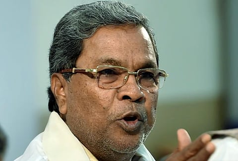 File photo of CM Siddaramaiah