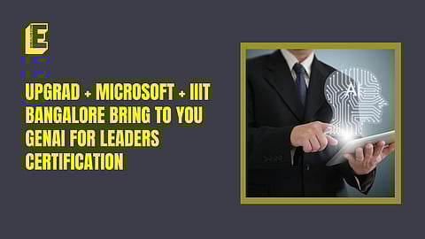 upGrad + Microsoft + IIIT Bangalore bring to you GenAI for Leaders certification