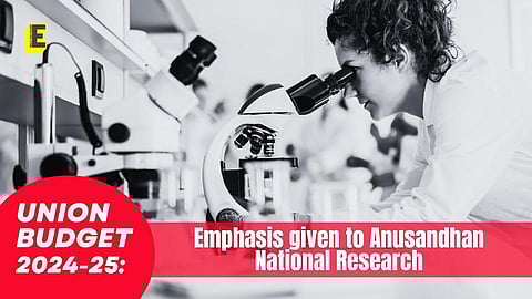 Emphasis given to Anusandhan National Research