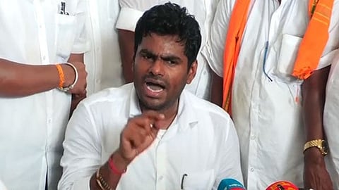 Tamil Nadu BJP chief K Annamalai