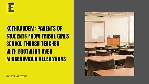 Kothagudem: Parents of students from tribal girls school thrash teacher with footwear over misbehaviour allegations