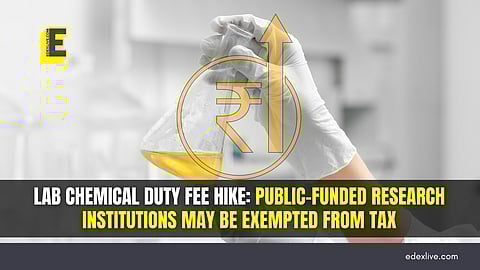 Lab chemical fee hike exemptions for PFRIs