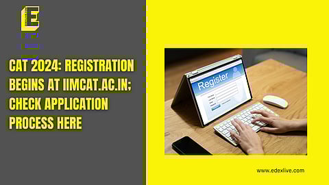 Registration window for CAT 2024 opened today