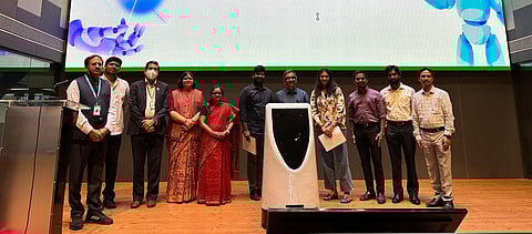 At the event