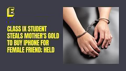 Delhi: Class IX student steals mother's gold to buy iPhone for female friend; held