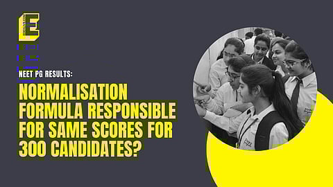 NEET PG Results: Normalisation formula behind 300 candidates with same percentile, argue experts