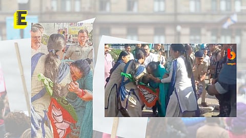 Screenshots from the newspaper and Bengal Live