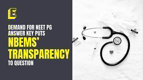 NEET PG Results: Demand for answer key puts NBEMS’ transparency to question
