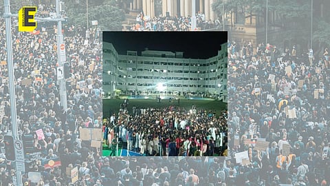 Protests had erupted