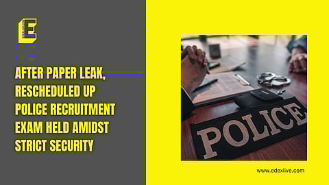 Senior administrative officials checked the exam centres to review the arrangements