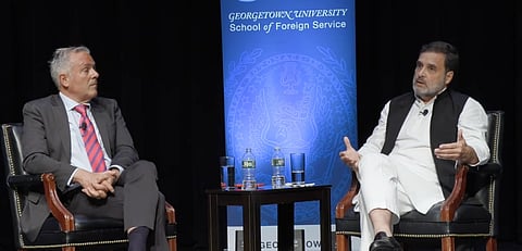 Rahul Gandhi at Georgetown University