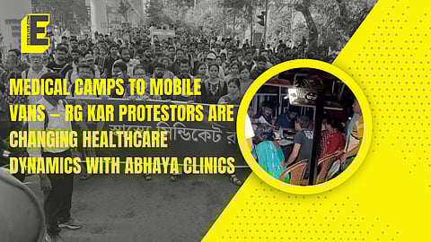 Medical camps to mobile vans — RG Kar protestors are changing healthcare dynamics with Abhaya clinics