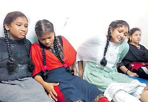 Students in pain