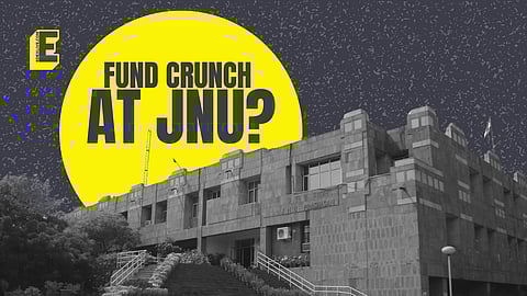 Teachers and students of JNU have long been alleging a gradual reduction in funds over the last decade.