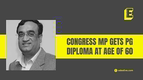 Congress MP gets PG Diploma at age of 60; shares personal milestone with internet!