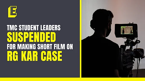 Who are the TMC student leaders suspended for making short film on RG Kar case?