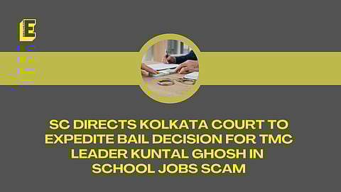SC directs Kolkata court to expedite bail decision for TMC leader