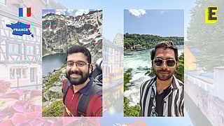 Subham Seal (left) and Ayan Mallick (right)