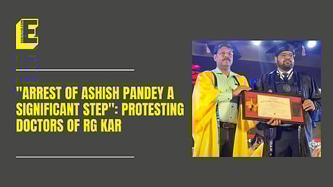 RG Doctors burnt effigy...