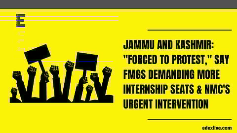 Jammu and Kashmir FMGs Protest