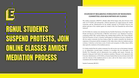 RGNUL protests