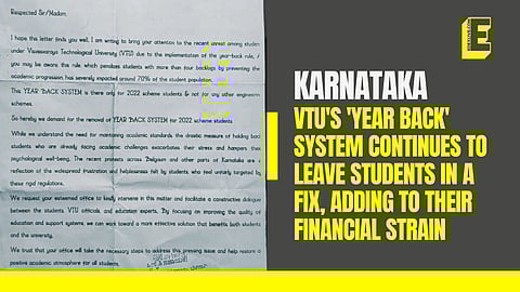 Memorandum submitted to the DC, Belagavi