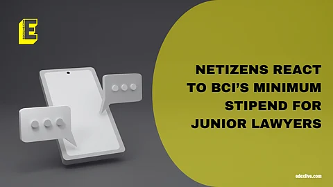 BCI’s minimum stipend for junior lawyers: Advocates share thoughts on X